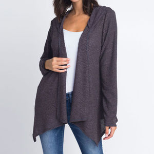 Light Cardigan with Hoodie